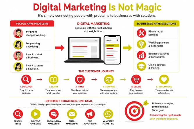 How does digital marketing works? How does digital marketing works?